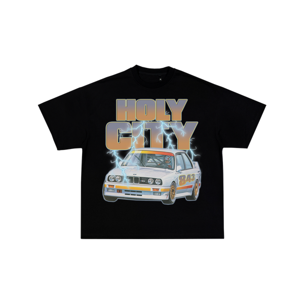 HOLYCITY RACER TEE {BLACK}